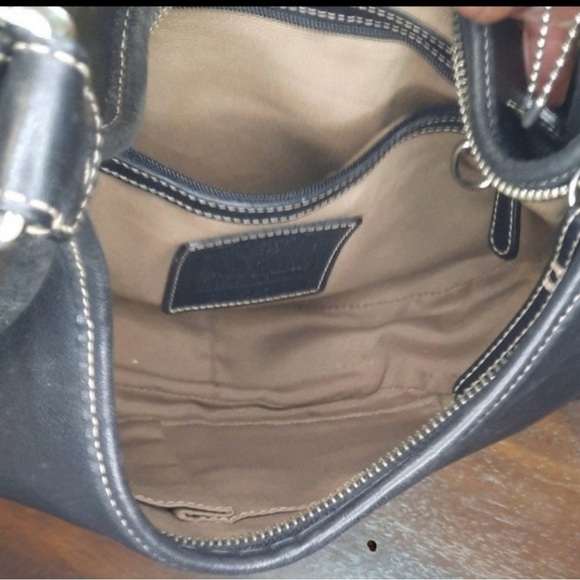 Coach Hamptons Leather Buckle Hobo Bag - Picture 3 of 7